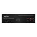 Shuttle õhuke arvuti DB860 S1851 2x HDMI, 1x DP, 1x USB-C (DP), 1x 2.5", 1x M.2, 2x LAN (Intel 1G + 