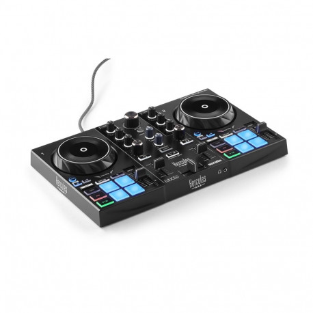 Hercules digitaalne vinüülisüsteem (DVS) Inpulse 200 MK3 scratcher 2 channels, must