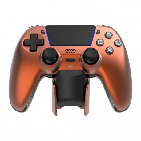 Deltaco Gaming GAM-199-ORANGECOPPER Gaming Controller Orange, Bronze Bluetooth/USB Gamepad PlayStati