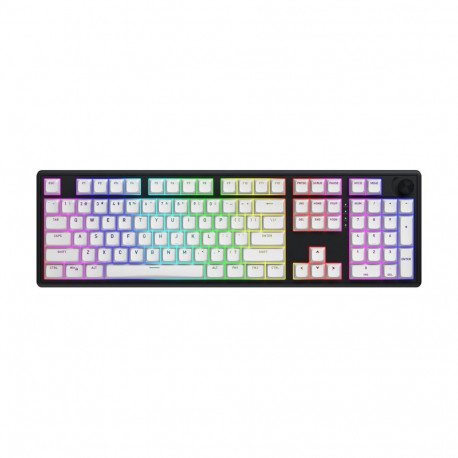 HATOR Skyfall Wireless 100 keyboard Gaming USB + RF Wireless + Bluetooth QWERTY US English Black, Wh