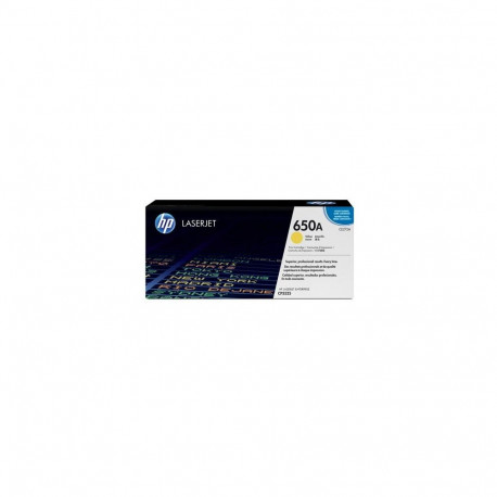 HP 650A Yellow Original LaserJet Toner Cartridge