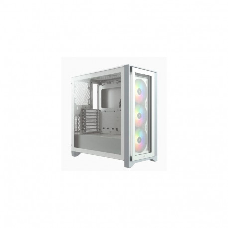 Corsair iCUE 4000X RGB Midi Tower White