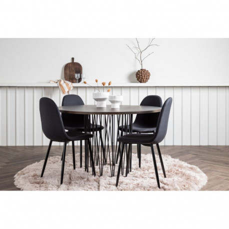Söögitoa komplekt STONE&POLAR laud ja 4 tooli
