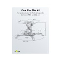 Goobay Projector Ceiling Mount (M)