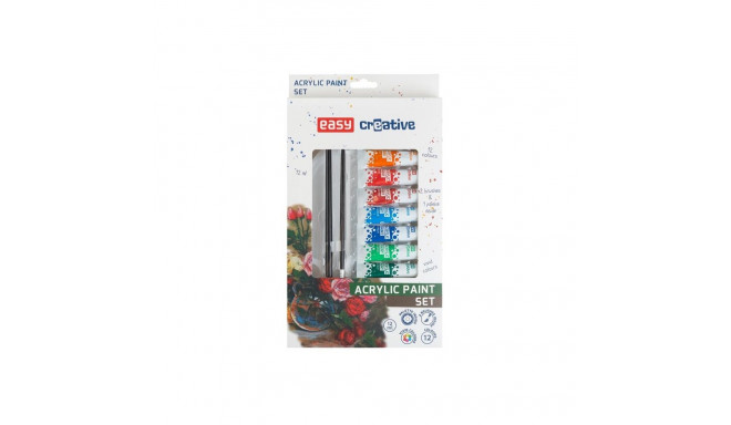 ACRYLIC PAINTS. 12X12ML