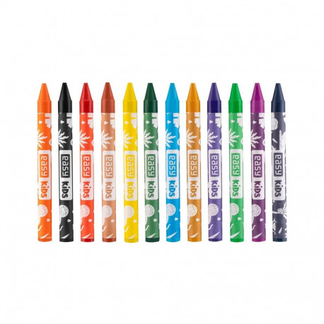 WAXCRAYONS värvikriidid 12 värvi