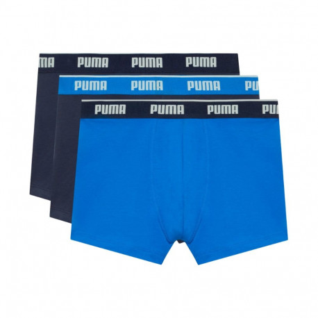 Puma meeste bokserid 947130 06 2XL 3-pakk, tumesinised, sinised