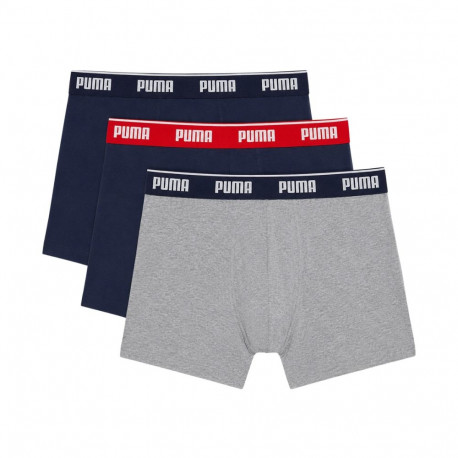 Puma meeste bokserid 947130 05 3-pakk XL, tumesinised ja hallid
