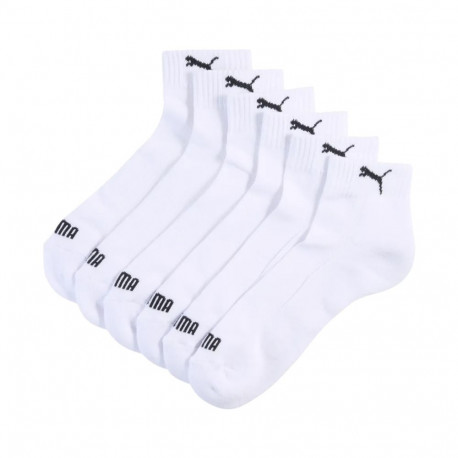 Skarpety Puma Cushioned Quarter 3 pak białe 938581 02 43-46
