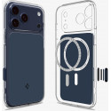 Spigen case Ultra Hybrid T Mag Fit Apple iPhone 17 Pro Max, transparent/blue