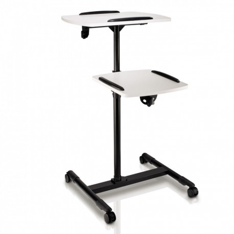 Projector stand with two shelves
