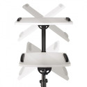 Projector stand with two shelves