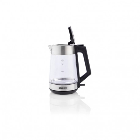 Gorenje | K17OGS | Kettle | Electric | 1.7 L | 2200 W | 360° rotational base | Stainless steel/Glass