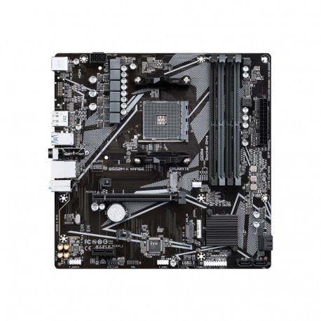 Gigabyte emaplaat B550M K WIFI6E AMD protsessoripere protsessoripesa AM4 DDR4 SATA ja M.2 4 SATA-pis