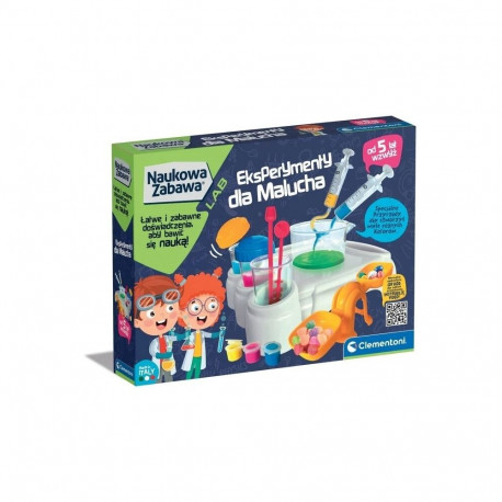 Clementoni eksperimentide komplekt väikelastele
