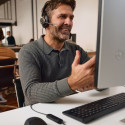 HP Poly Mission 825 Stereo USB Wired Headset