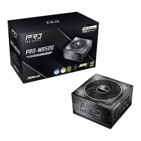 Asrock toiteplokk PRO-M850G 850W 80 PLUS Gold