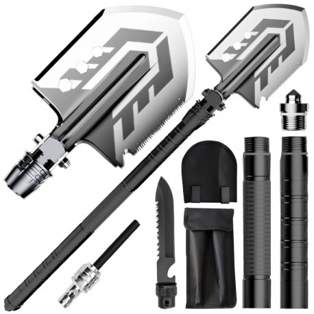 Saperka wielofunkycja składana wojskowa survival multitool polowa noż 6w1 - or1174