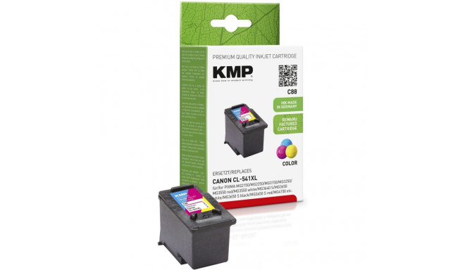 KMP tindikassett C88 ühilduv Canon CL-541 XL, värviline