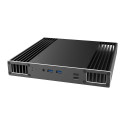 Akasa Plato WS UCFF Chassis (Intel NUC 11/12/13 Pro), OEM - Black