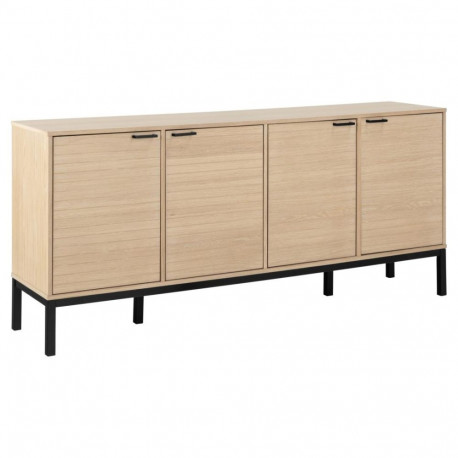 Puhvetkapp KENSINGTON 180x40x80 cm, valge