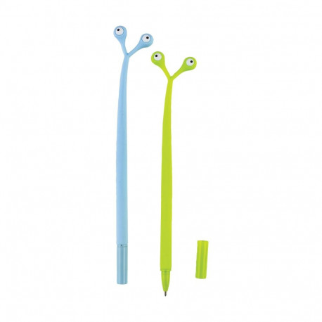 BALL PEN BLUE INK 0.7MM SNAIL WIGGLE