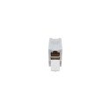 Equip Cat.6A DIN rail inline coupler, Shielded