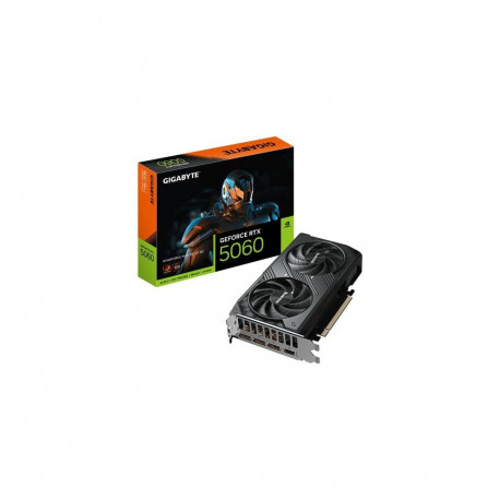 GIGABYTE GeForce RTX 5060 WINDFORCE MAX OC V2 8G Graphics Card - 8GB GDDR7, 128bit, PCI-E 5.0, 2512M