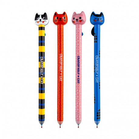 GEL PEN ERASABLE BLUE INK 0.5MM