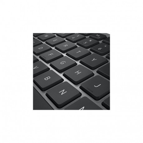 Keyboard and Mouse Set - Dell KM7120W Wireless Multi-Device Bluetooth Keyboard And Mouse Gray