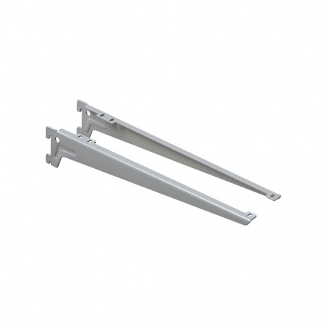 1 PAIR BRACKET ANGLE 280 MM GREY