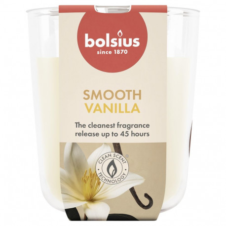 CANDLE SCENTED VANILLA H9.7CMD8.5CM
