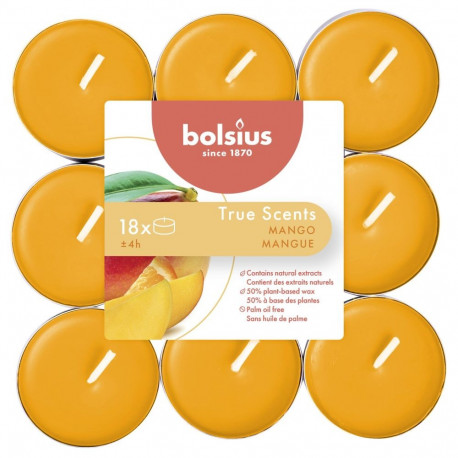 TEALIGHT CANDLES MANGO18PCS