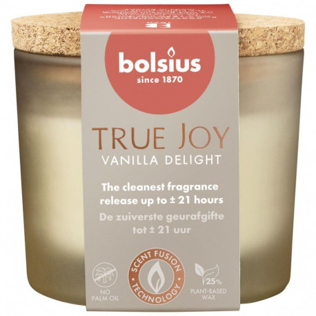 CANDLE SCENT TJ VANILLA DEL H6.6CMD8CM