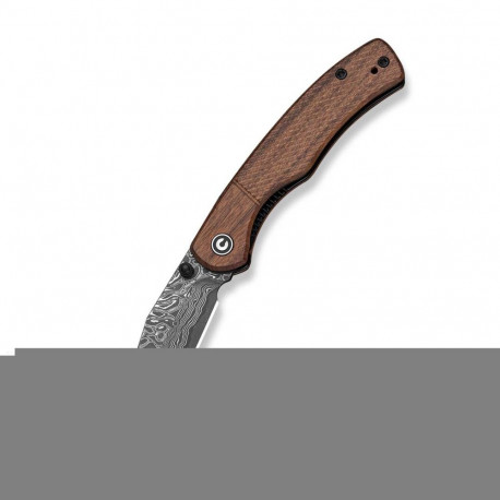 Nóż Civivi Clingman Damascus Guibourtia Wood