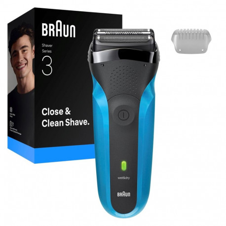 Braun Series 3 310s Foil shaver Trimmer Black, Blue