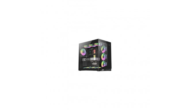 GameMax miditorni korpus NEX C56 BK, must
