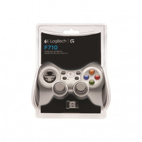 LOGITECH Wireless Gamepad F710 Gamepad 10 buttons wireless 2.4 GHz for PC