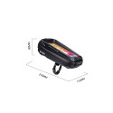 Bicycle stem holder case MS33 0,6L black