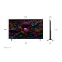 LG nutiteler 65UA75003LA 165.1cm 4K Ultra HD AI Wi-Fi, must