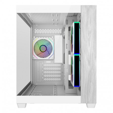 Cooler Master Elite 481 Wood Mini Tower White
