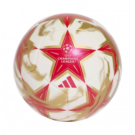 Adidas jalgpall UCL Club 26/27 League Stage KE9764, valge-punane-kuldne