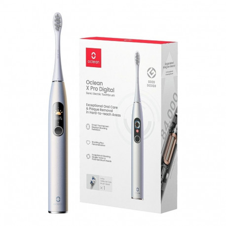 Oclean Electric Toothbrush X Pro Digital Silver (Atv. iepak.)