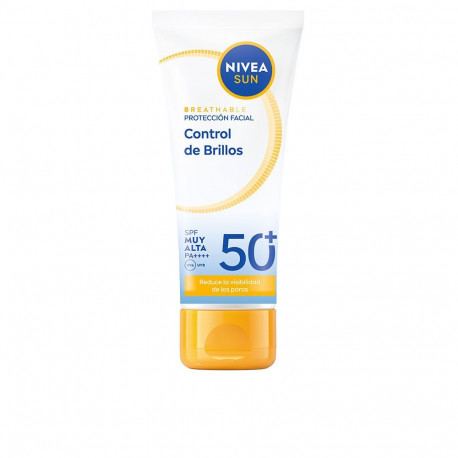 NIVEA SUN päikesekaitsekreem näole SPF50+ 40ml läikekontrolliga