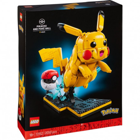 LEGO Pokémon 72152 - Pikachu ja Poképallo