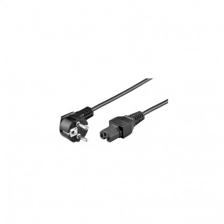 Microconnect PE010419 power cable Black 2 m Power plug type E+F C15 coupler