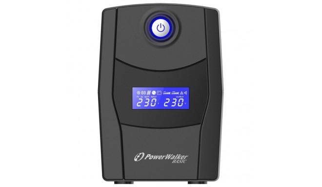 PowerWalker katkematu toiteallikas (UPS) VI 600 STL liini-interaktiivne 0.6kVA 360W 2 AC outlet(s)