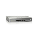 Switch LevelOne 8-port PoE+ 19" 123W