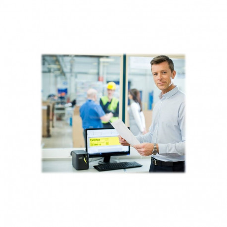 BROTHER etikettprinter PT-P950NW kuni 36mm 360x720dpi 60mm/sec USB 2.0 LAN Wi-Fin lõikur