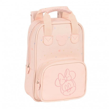 Kooliseljakott Minnie Mouse Roosa (20 x 28 x 8 cm)